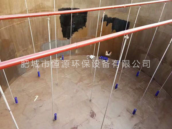 旋流曝气器现场安装案例