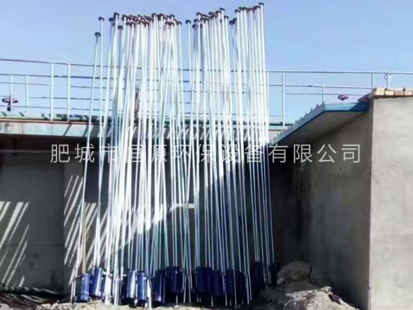 旋流曝气器现场安装案例