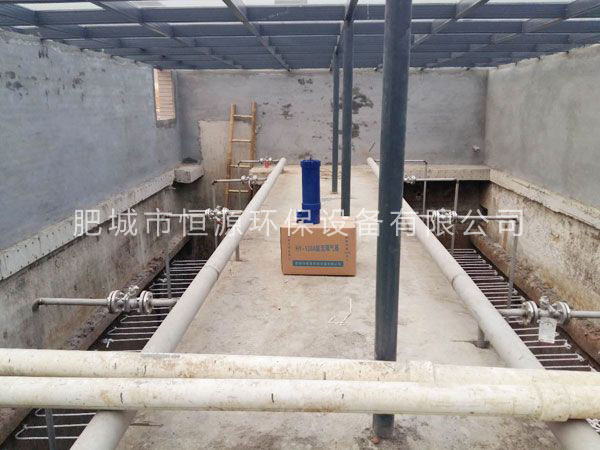 旋流曝气器现场安装案例