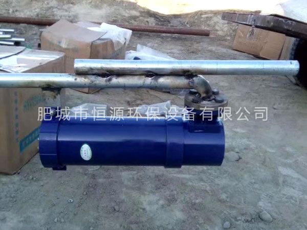 旋流曝气器现场安装案例